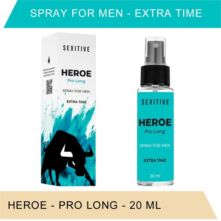 Heroe Pro-Long Extra Time - Spray masculino 20m