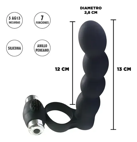 Sculptor : Dilatador Anal + Anillo pene Vibrador