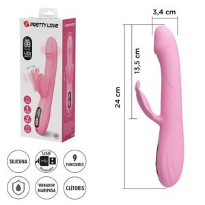 Estimulador Clitoriano Abella pretty love con Tapping