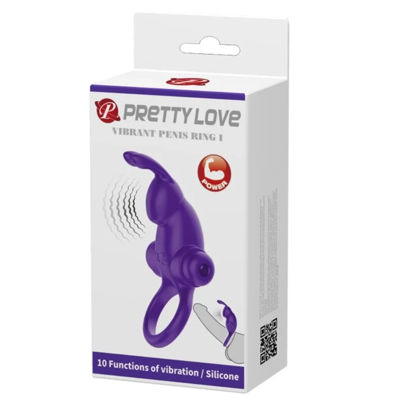 Anillo con potente vibrador conejo - Imagen 4