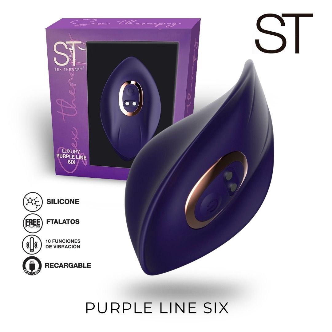 Estimulador de Clitoris PURPLE LINE SIX