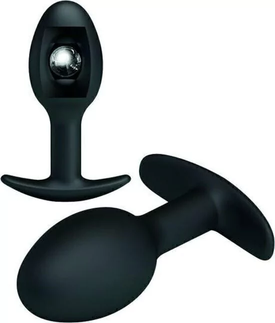Plug anal con bolita interna Movimiento - Imagen 2