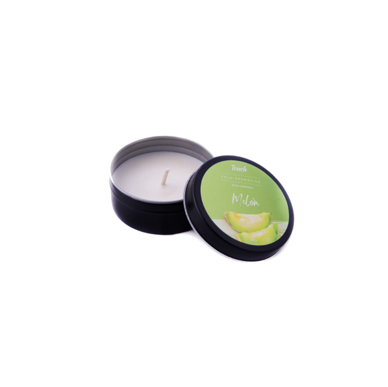 Vela aromática de melón