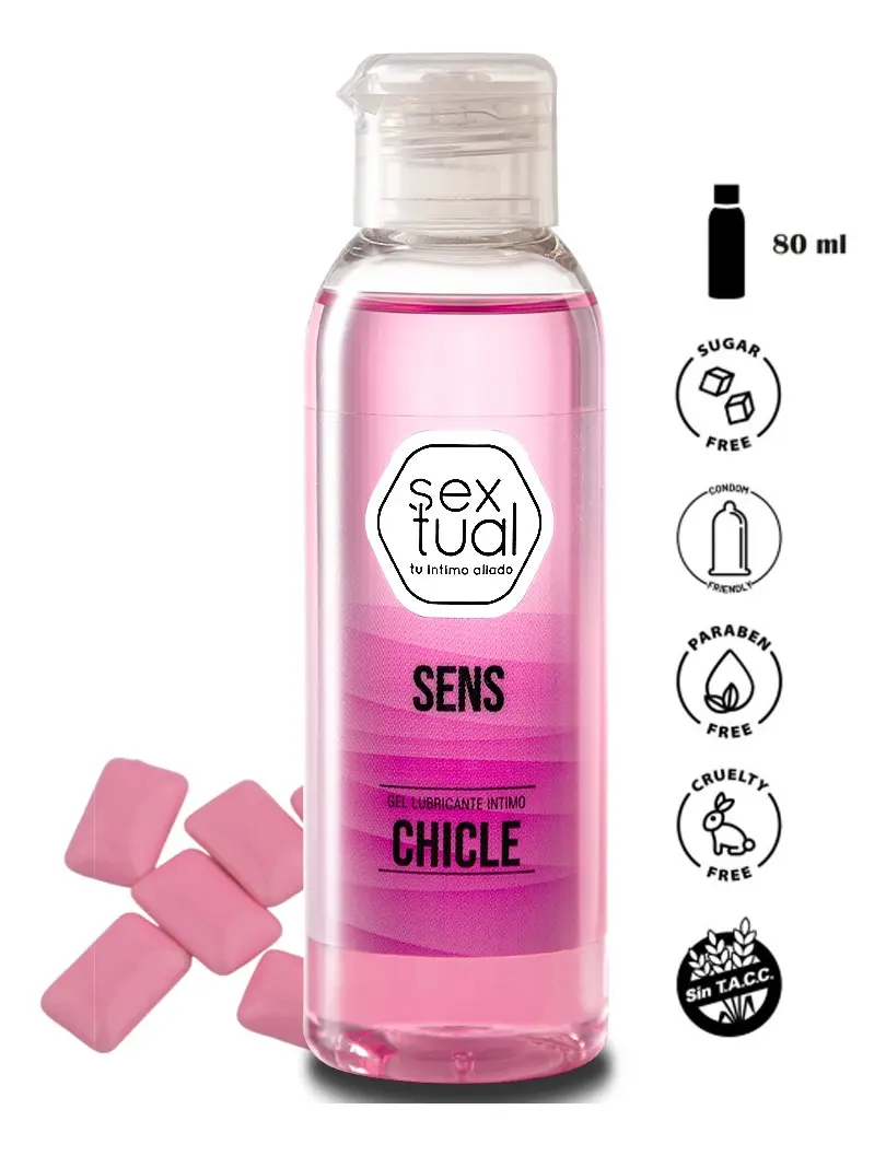 Gel Saborizado Chicle 200ml acuoso