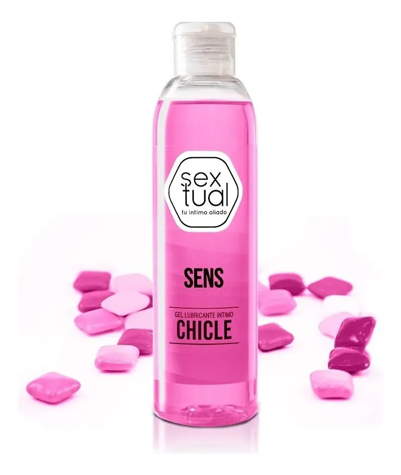 GEL LUBRICANTE íntimo Sexual sabor Chicle de 80 ml sexo oral