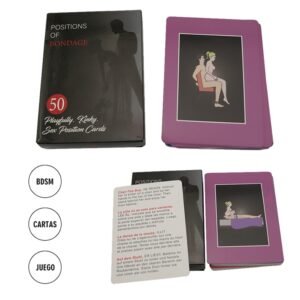 Bondage Juego de naipes 50 cartas