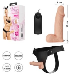 Arnés Strap-On Realista Ultra Passionate Harness- 18 cm