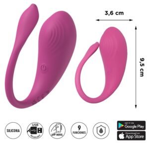 CALYPSO : Vibrdor Inteligente con App – 9 Modos de Vibración