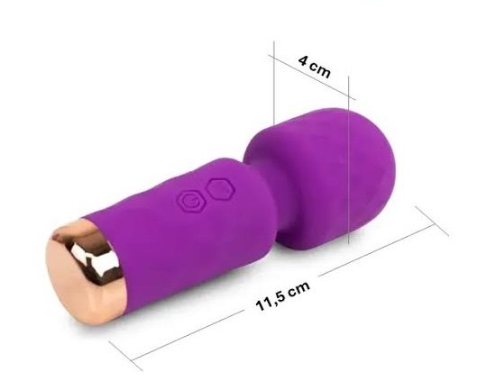Microscopium – Vibrador Mini con Forma de Micrófono 10 cm - Imagen 2